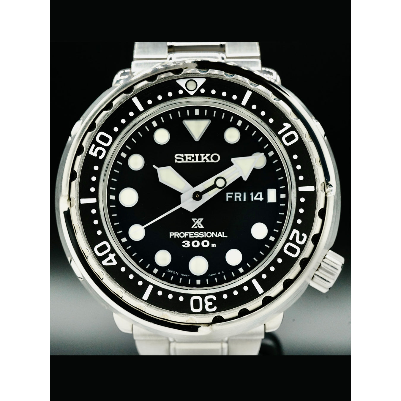 Seiko Prospex SBBN045 Quartz Divers Tuna with Kanji