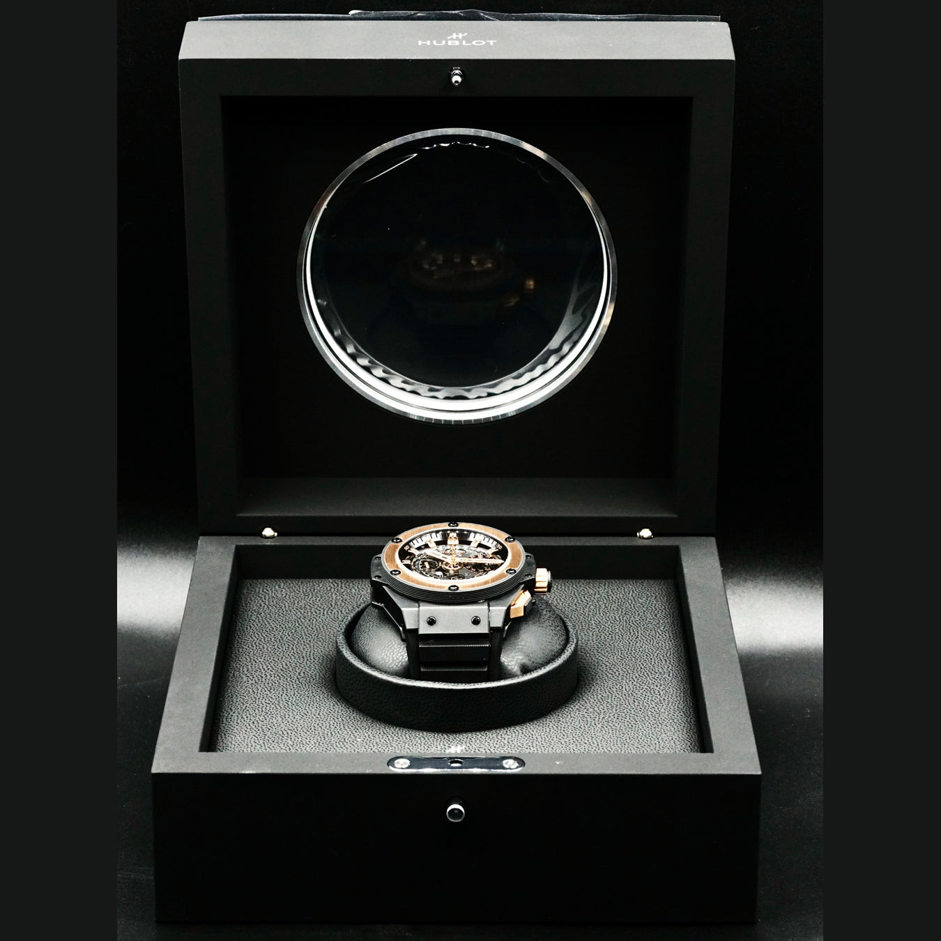 Hublot 701.CO.0180.RX King Power Unico Ceramic King Gold