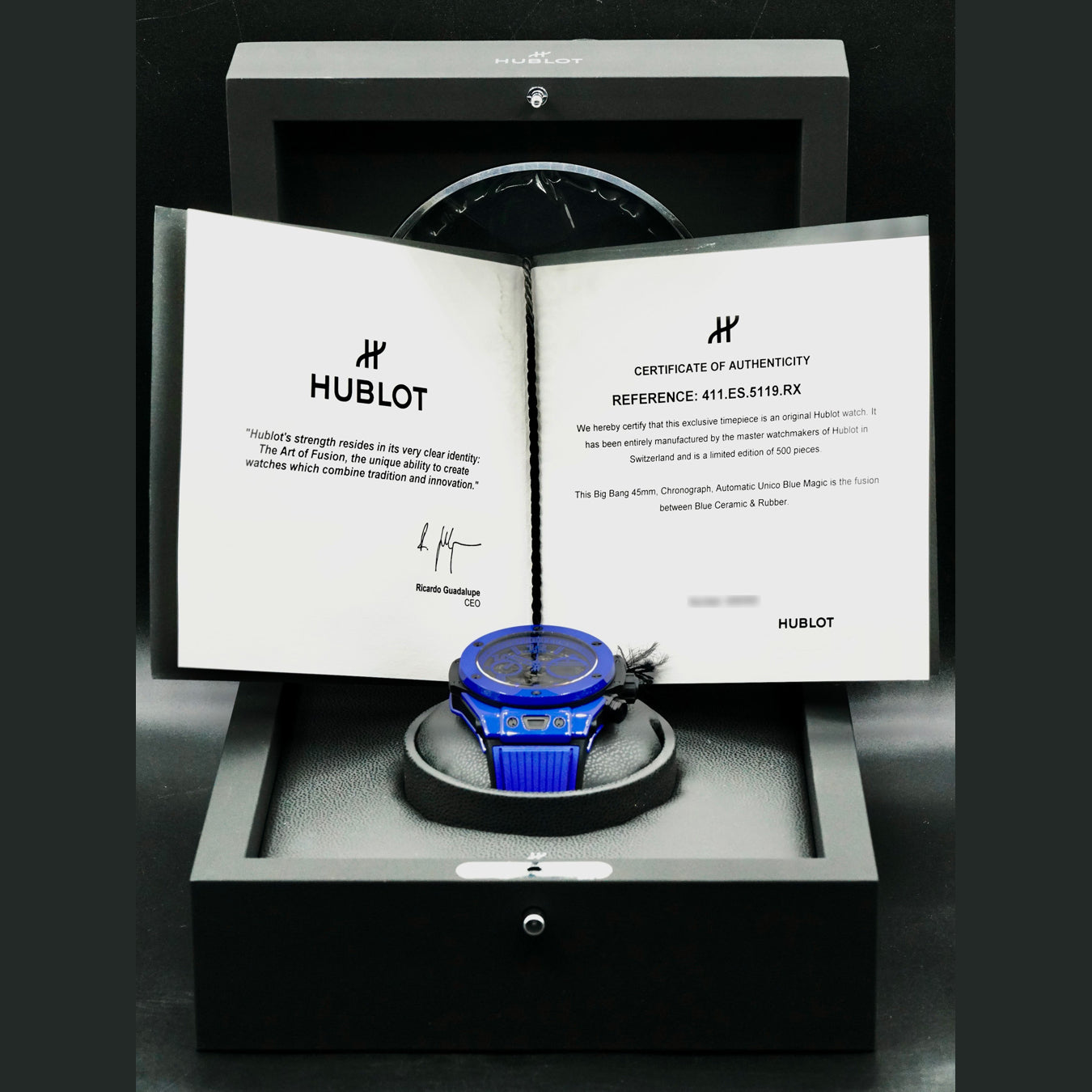 Hublot 411.ES.5119.RX Big Bang Unico Blue Ceramic