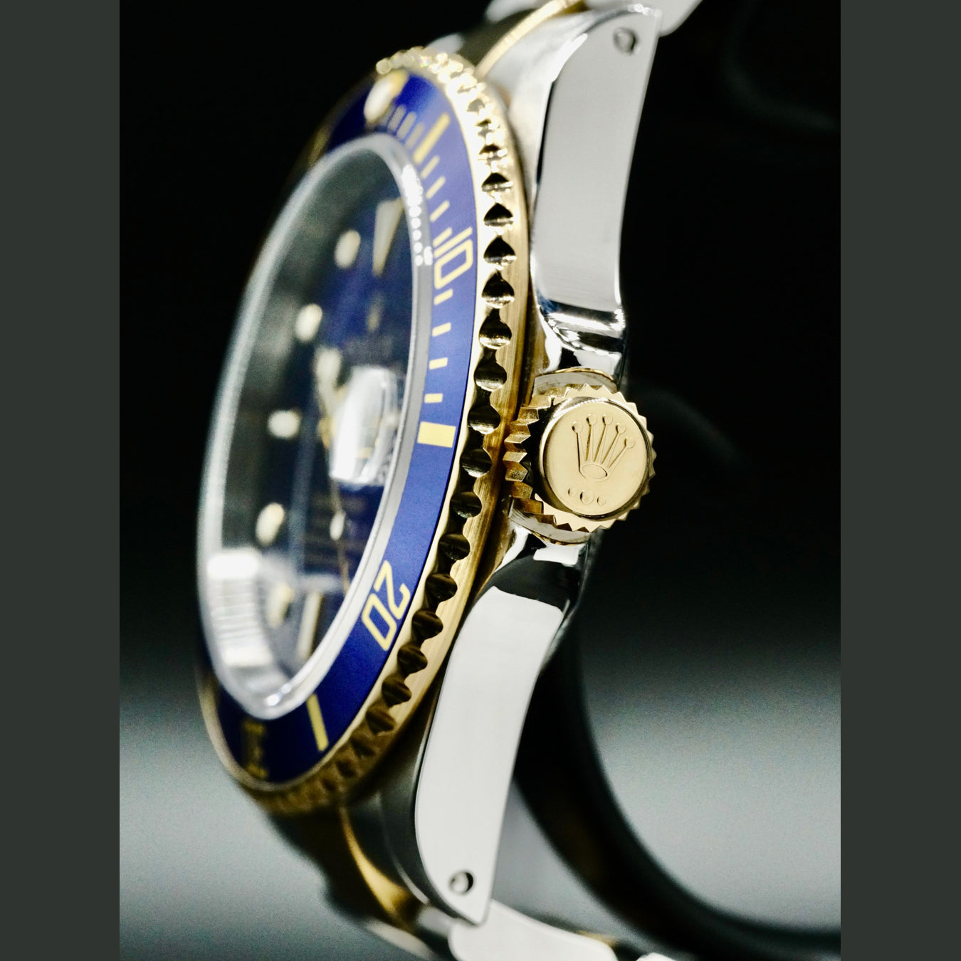 Rolex 16613 Submariner Date Steel and Yellow Gold Blue
