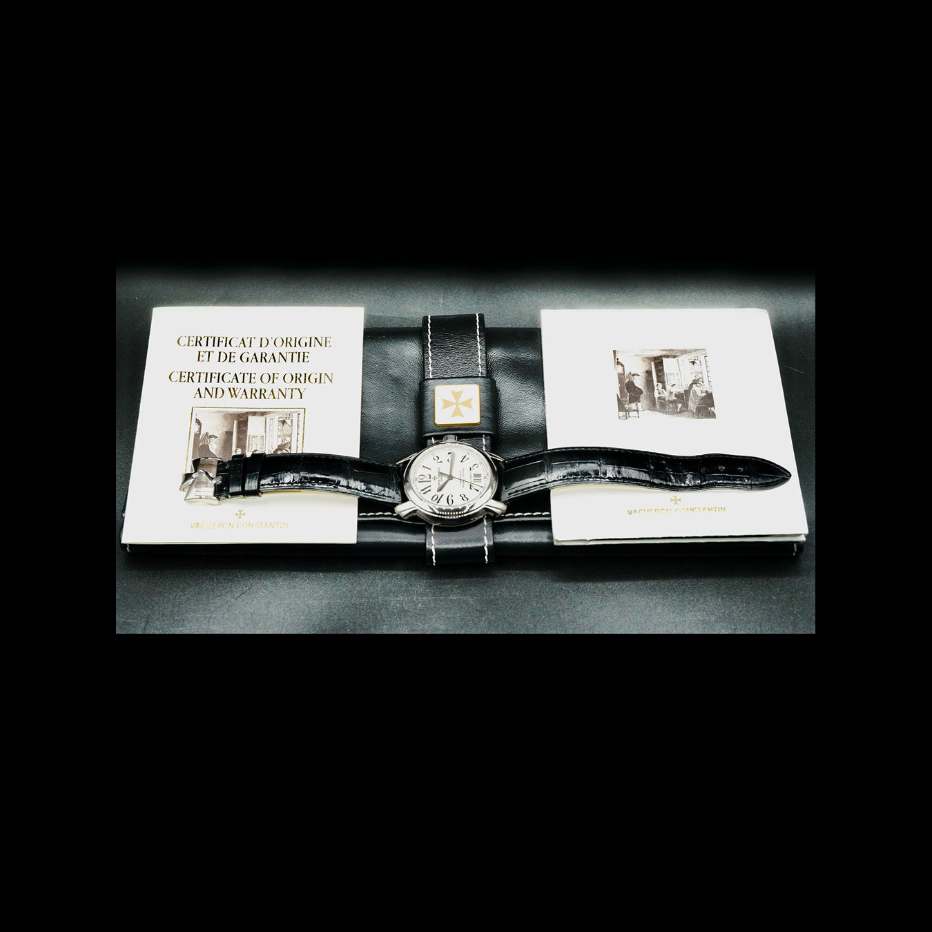 Vacheron Constantin 42015/000G-8902 Malte Large Calendar White Gold