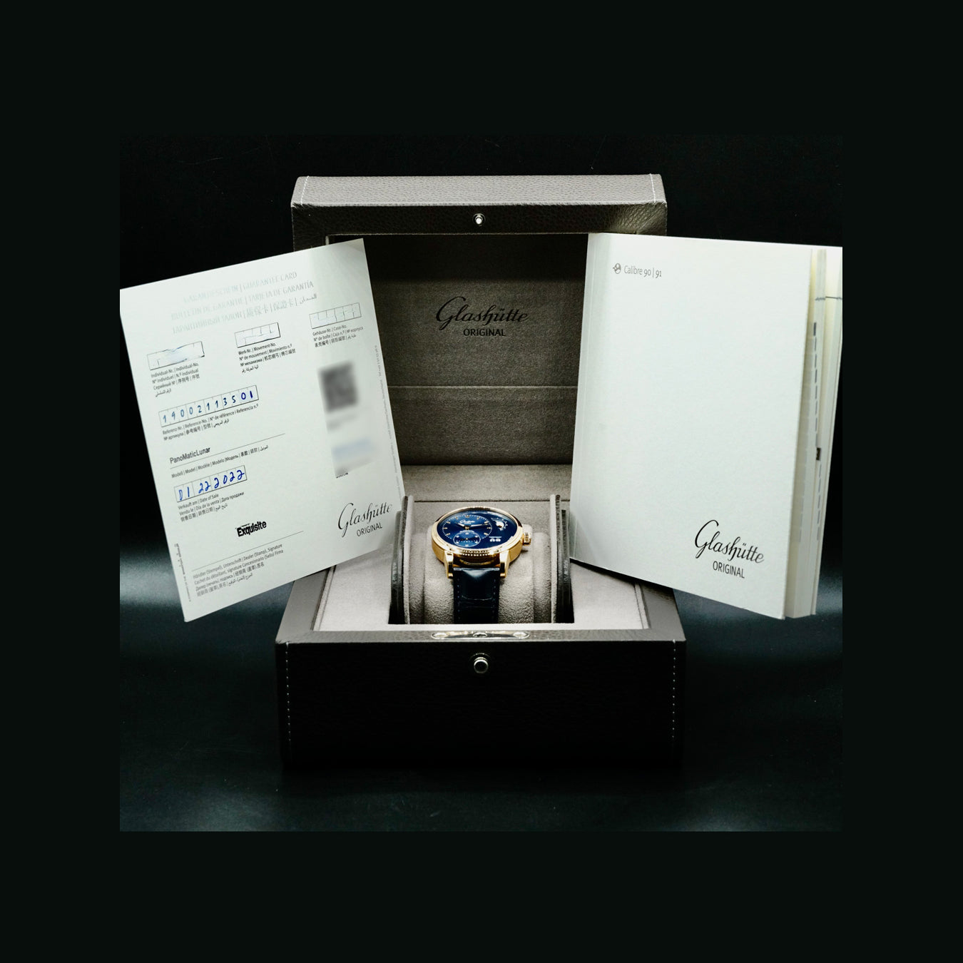 Glashütte 1-90-02-11-35-01 Original PanoMaticLunar