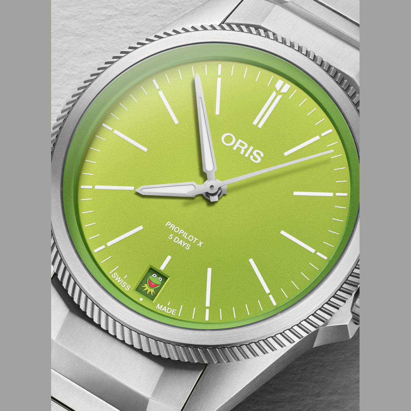 Oris ProPilot X Kermit Edition