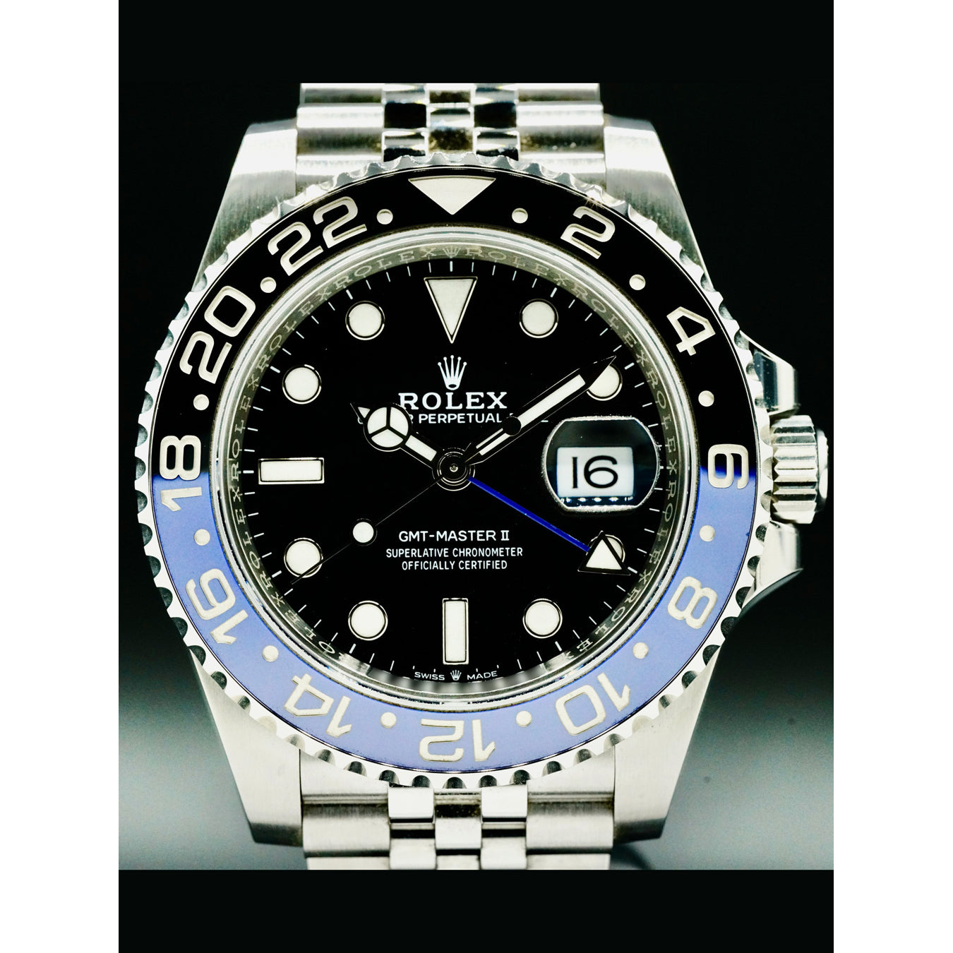 Rolex 126710BLNR GMT Master-II Batman