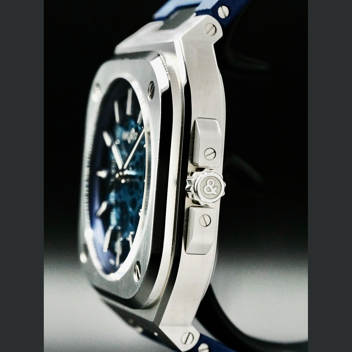 Bell & Ross BR05A-BLU-SKST/SRB  BR 05 Skeleton Blue on Strap