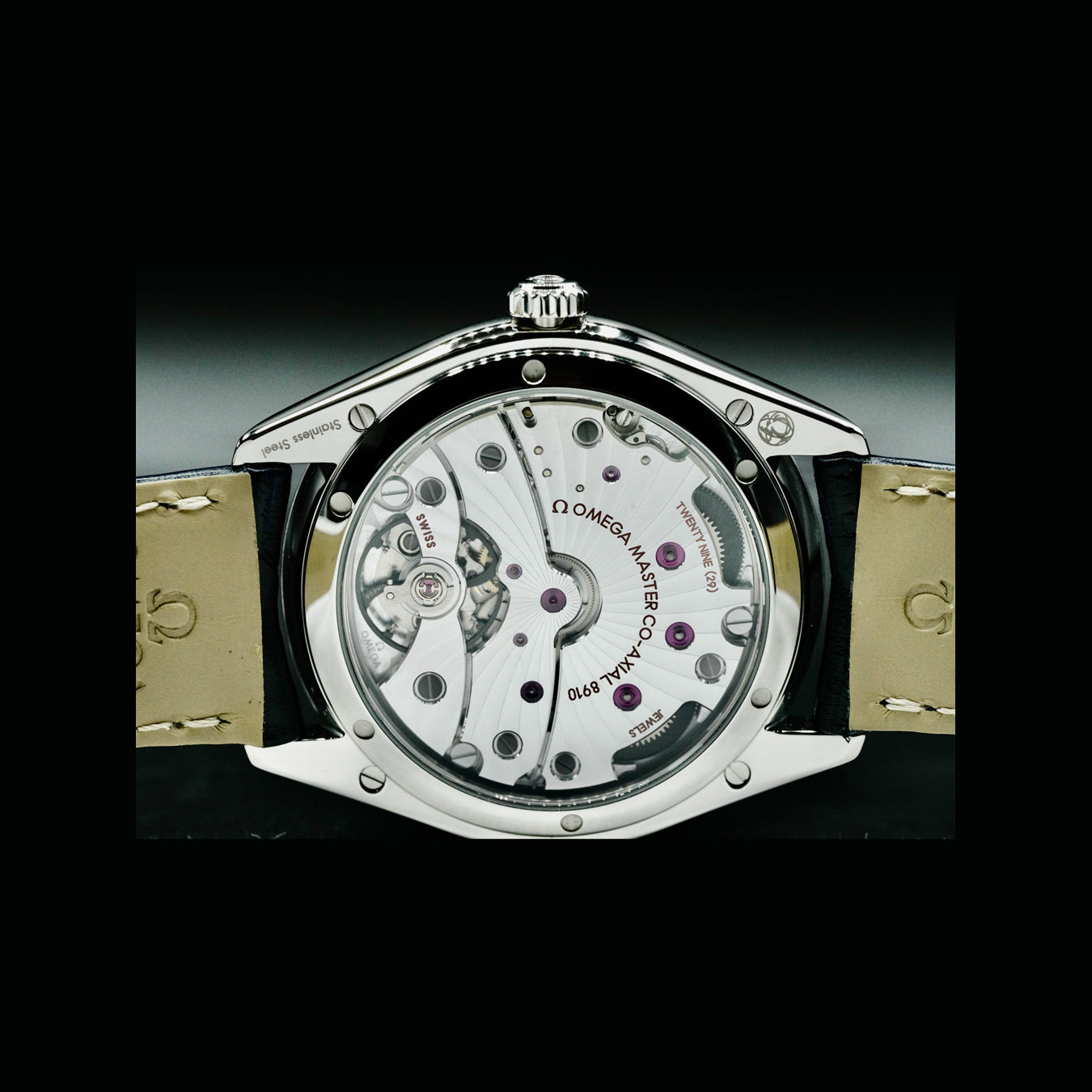 Omega 435.13.40.21.03.001 De Ville Tresor Blue