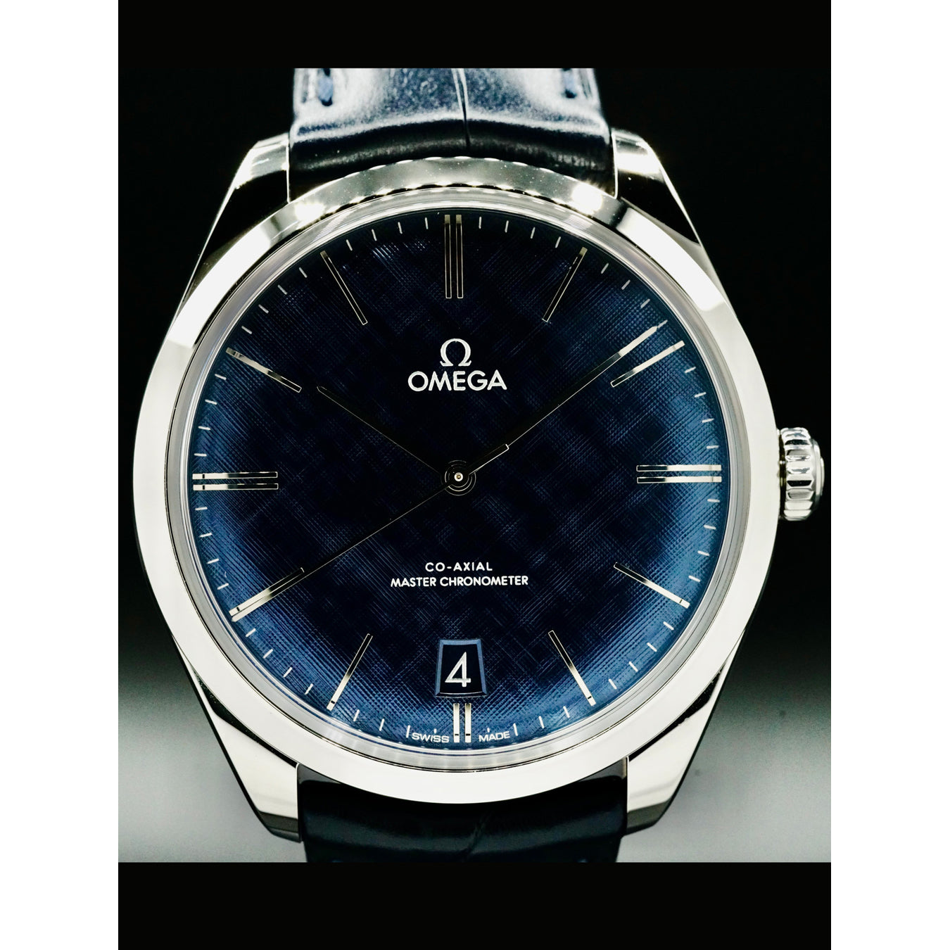 Omega 435.13.40.21.03.001 De Ville Tresor Blue