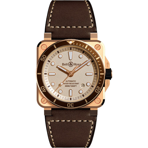 Bell & Ross BR0392-D-WH-BR/SCA Diver White Bronze Limited Edition