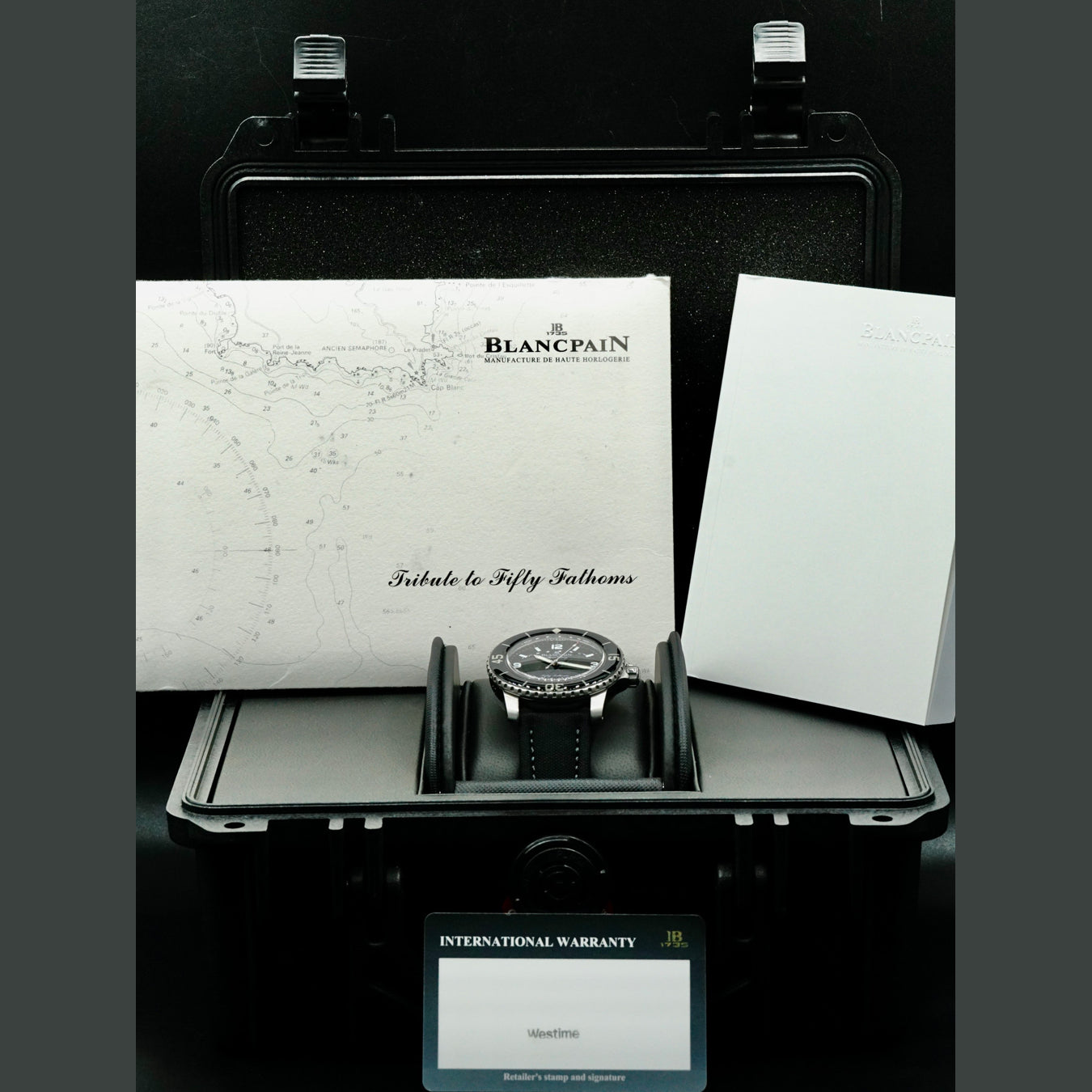 Blancpain Fifty Fathoms Tribute To Aqua Lung 5015C-1130-52B