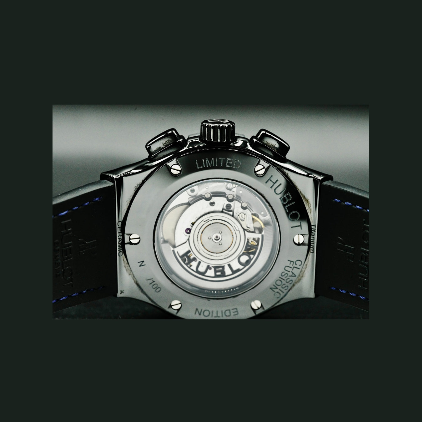 Hublot 521.CM.2707.NR.ITI18 Classic Fusion Chronograph Italia Independent Ceramic