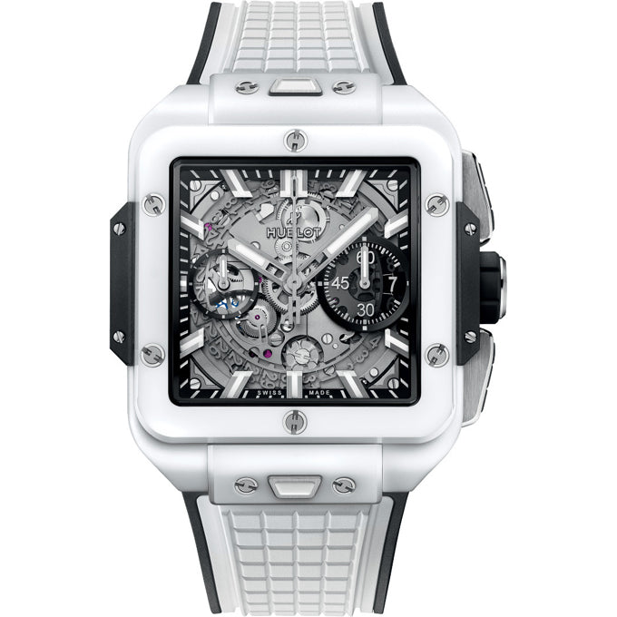 Hublot 821.HX.0170.RX Square Bang Unico White Ceramic