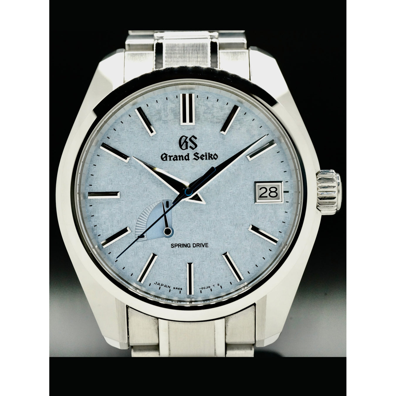 Grand Seiko SBGA387 Spring Drive Ice Blue Dial