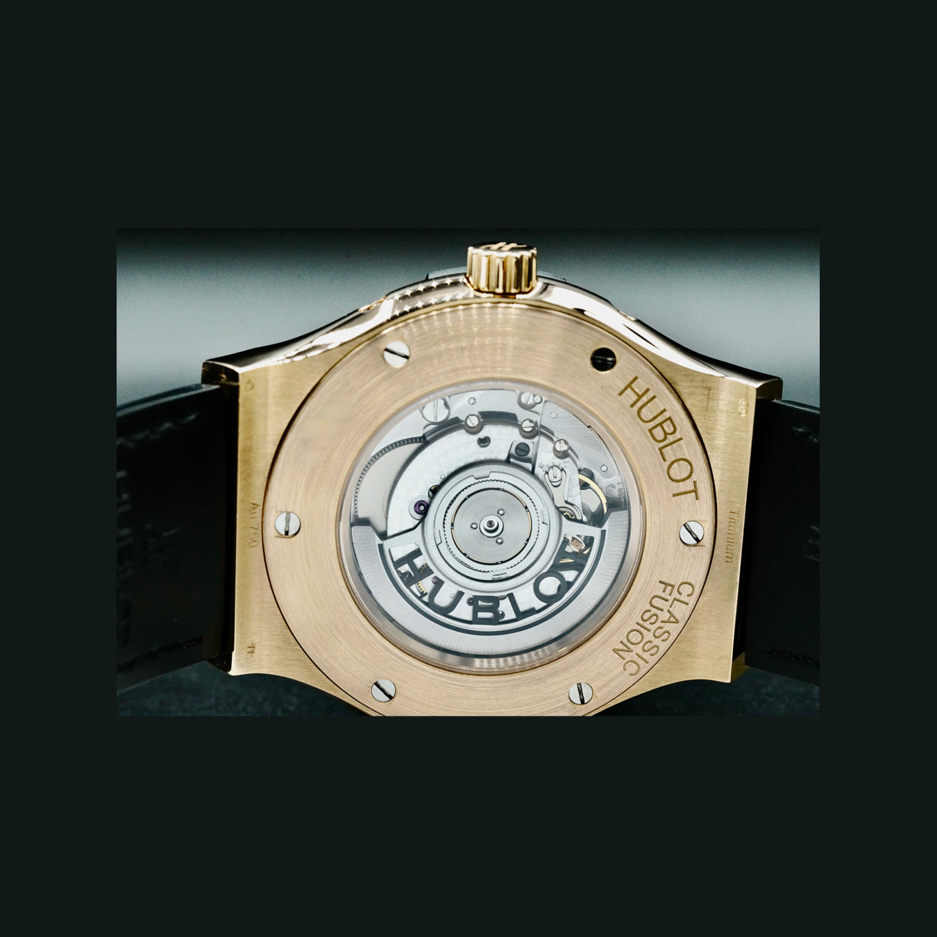 Hublot Classic Fusion Aerofusion Moonphase King Gold  547.OX.0180.LR