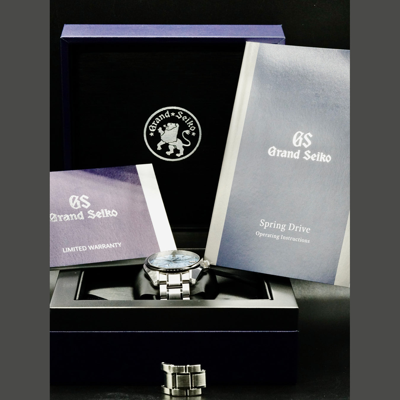 Grand Seiko SBGA387 Spring Drive Ice Blue Dial