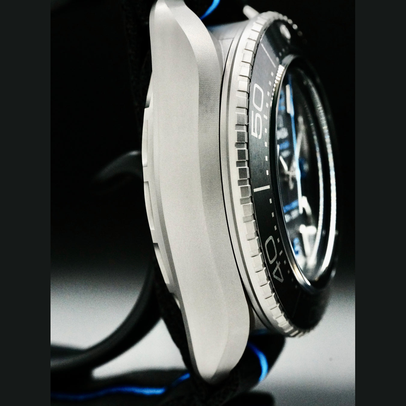Omega 215.92.46.21.01.001 Seamaster Planet Ocean 6000m Ultra Deep Titanium on NATO Strap