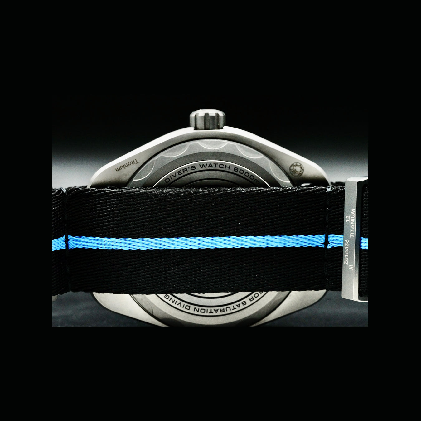 Omega 215.92.46.21.01.001 Seamaster Planet Ocean 6000m Ultra Deep Titanium on NATO Strap