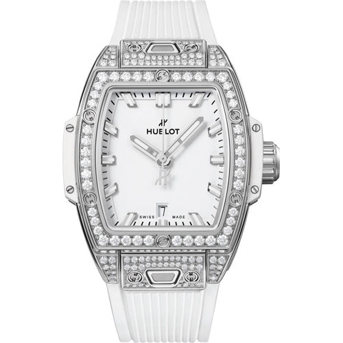 Hublot 682.SE.2010.RW.1604 Spirit of Big Bang Steel White Pavé