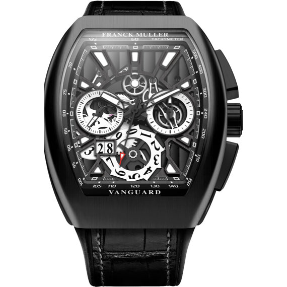 Franck Muller Vanguard Grande Date V 45 CC GD SQT NR BR (NR)