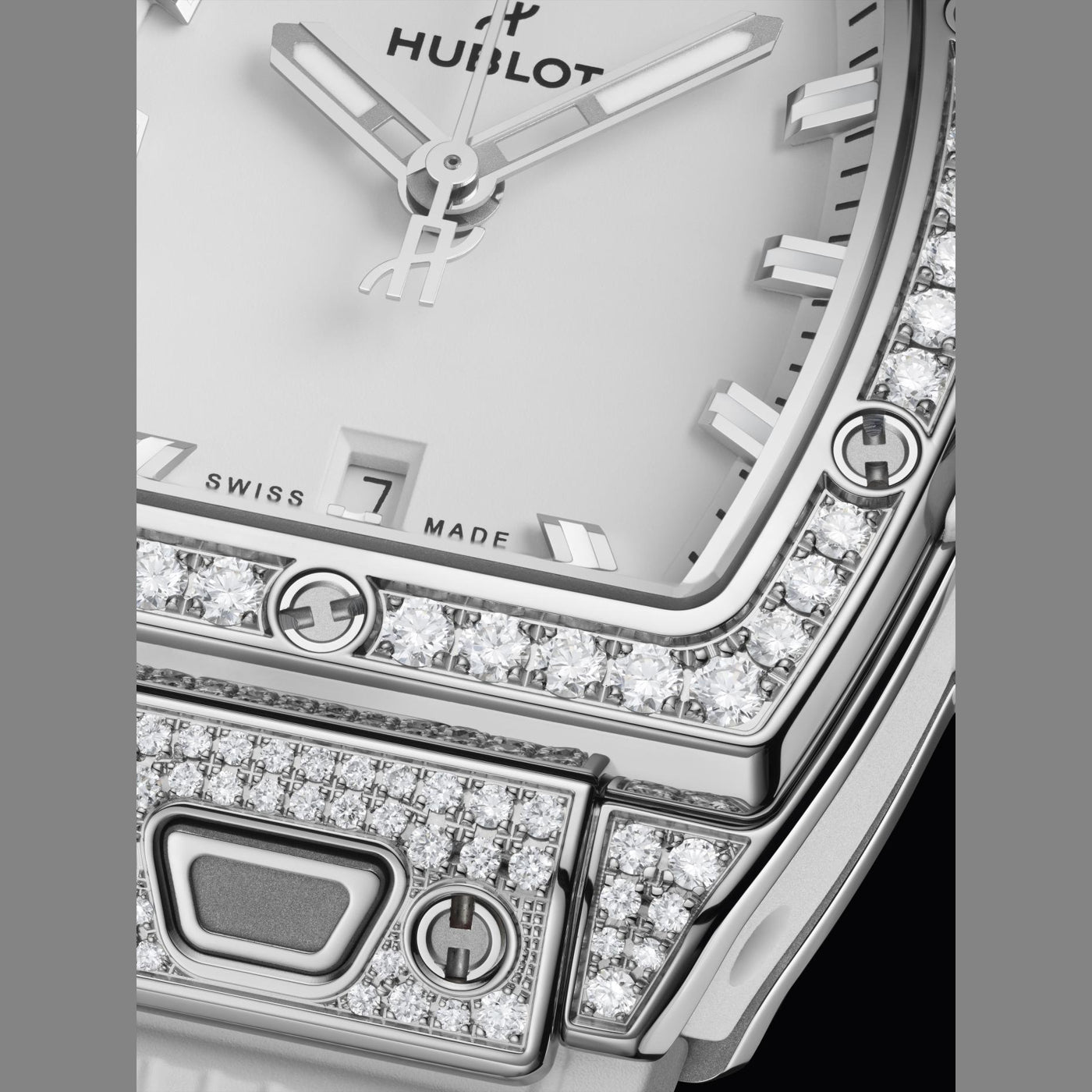 Hublot 682.SE.2010.RW.1604 Spirit of Big Bang Steel White Pavé