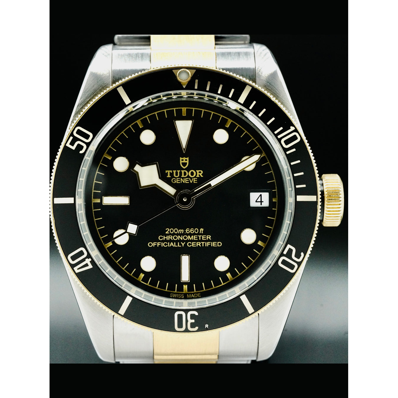 Tudor 79733N Black Bay Steel & Gold