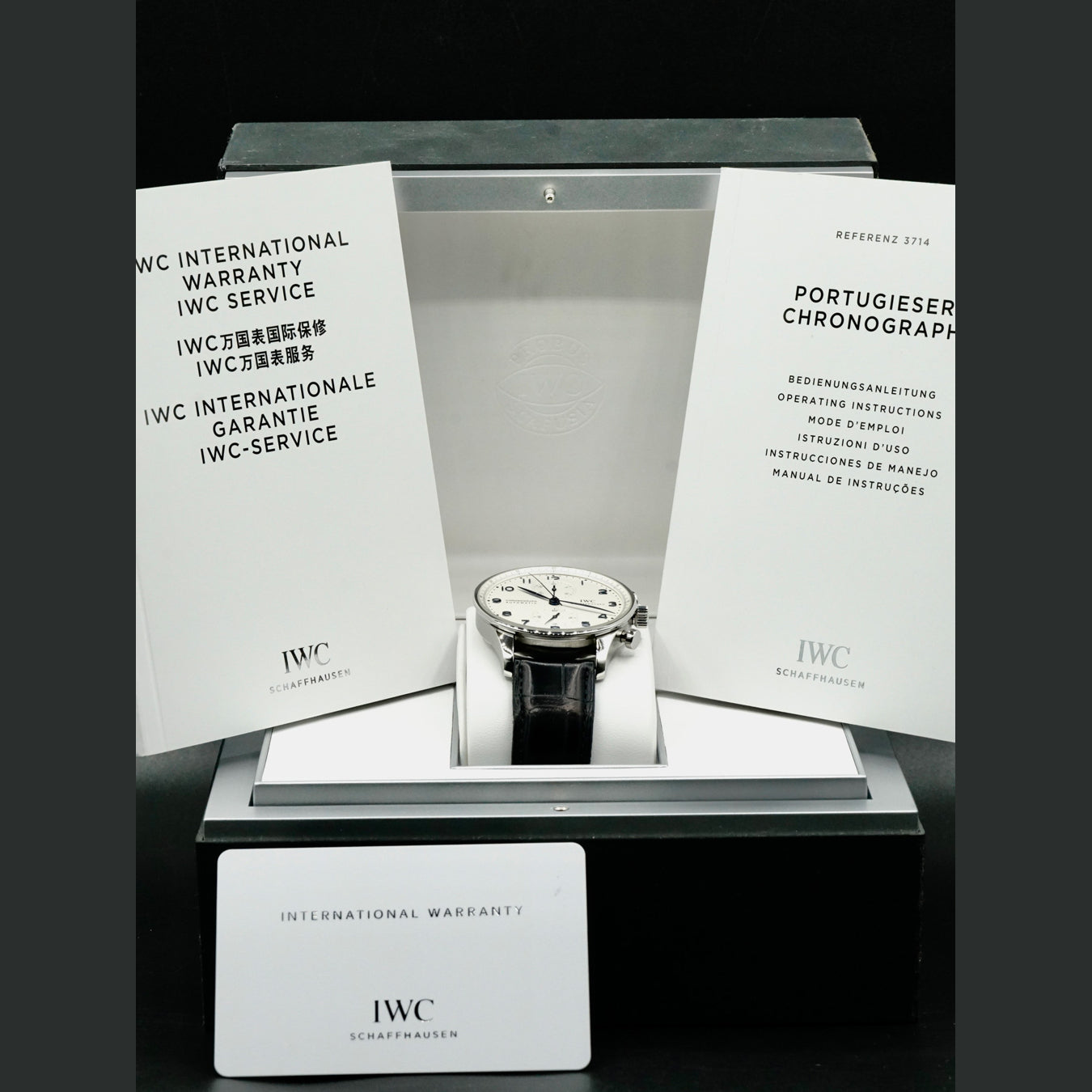 IWC IW371446 Portugieser Chronograph Automatic White Dial