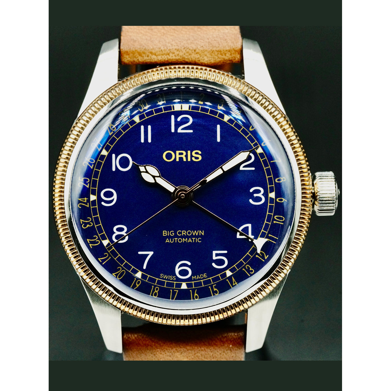 Oris 01 754 7749 4365-07 5 17 66 Big Crown Pointer Date Blue Dial