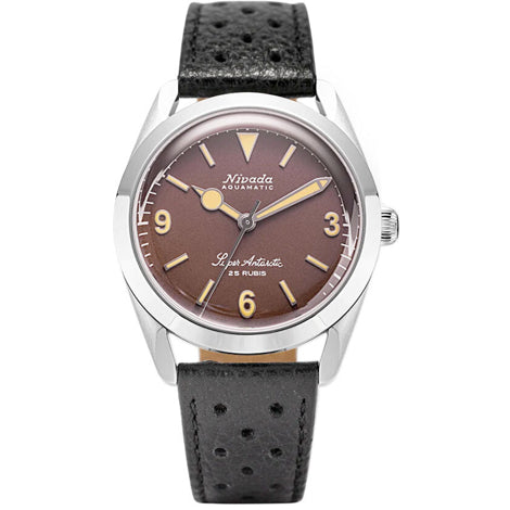 Nivada Grenchen Super Antarctic 3.6.9 Brown No Vintage Effect Beige Luminous 32041A10