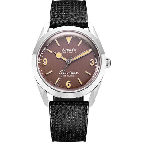 Nivada Grenchen Super Antarctic 3.6.9 Brown No Vintage Effect Beige Luminous 32041A01