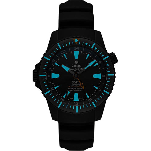 Zodiac ZO3557 Super Sea Wolf LHD Pro-Diver GMT