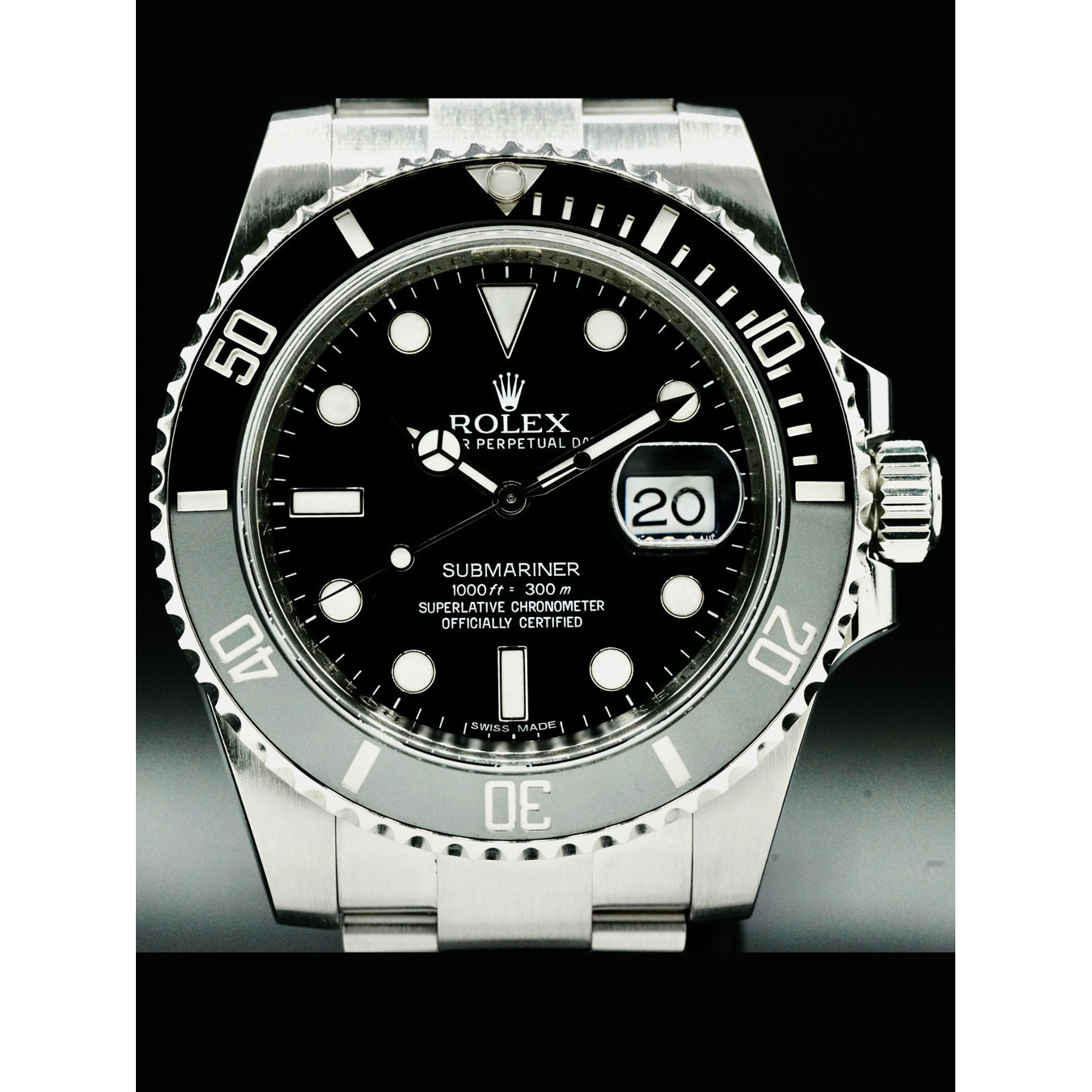 Rolex 116610LN Black Submariner Date