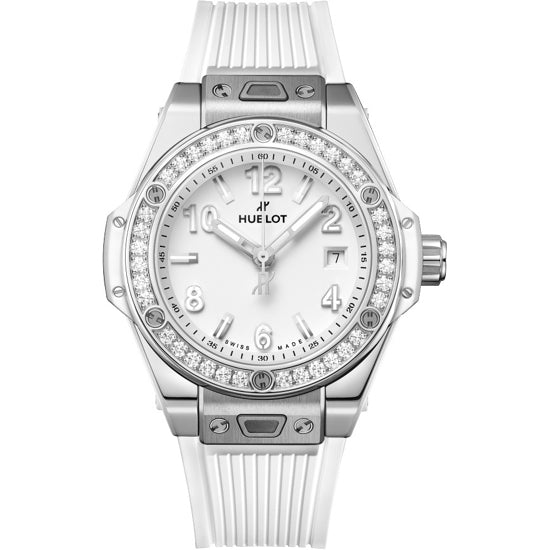 Hublot 485.SE.2010.RW.1204 Big Bang One Click Steel White Diamonds