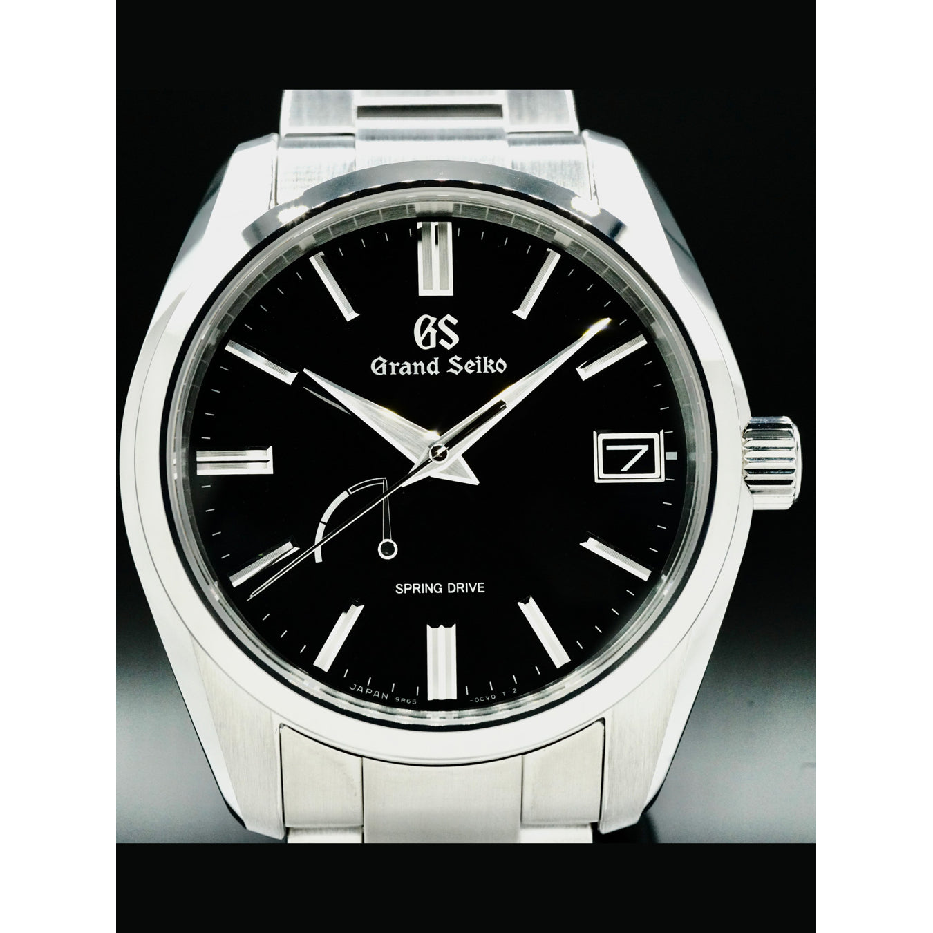 Grand Seiko SBGA467 Spring Drive "Pure Black"