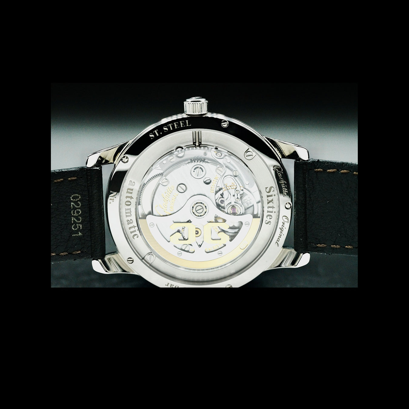 Glashütte Original 1-39-52-03-02-04 Sixties Green Dial