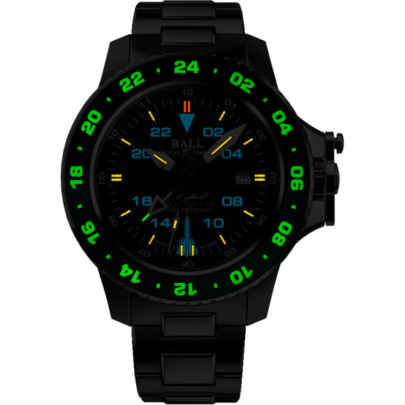 Ball Engineer Hydrocarbon AeroGMT Sled Driver 42mm DG2018C-S19C-BK