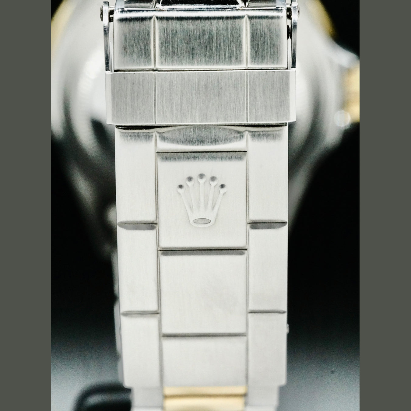 Rolex Submariner Date Steel and Yellow Gold Champagne Serti Dial 16613