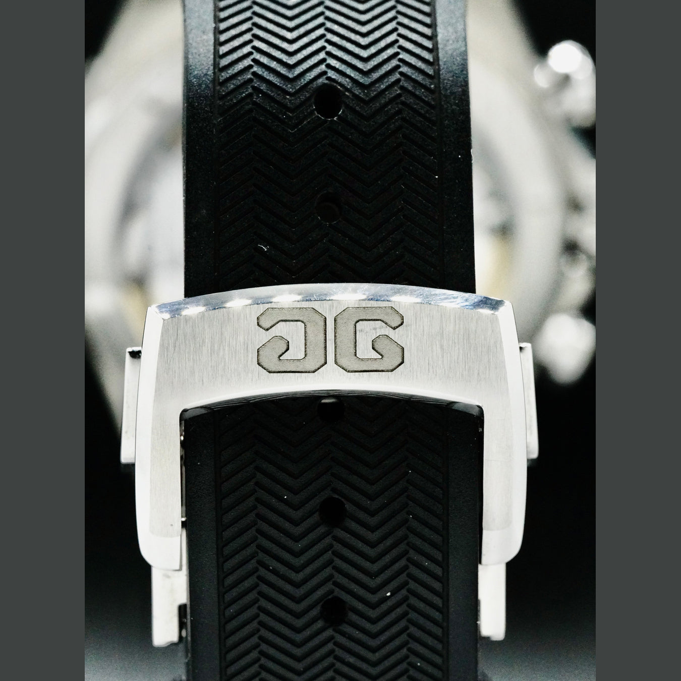 Glashütte Original 1-37-23-02-81-33 SeaQ Chronograph Blue Dial on Rubber Strap