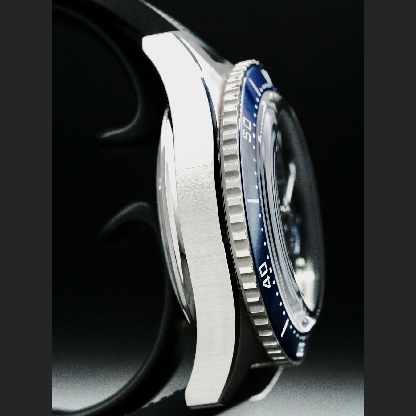 Glashütte Original 1-37-23-02-81-33 SeaQ Chronograph Blue Dial on Rubber Strap