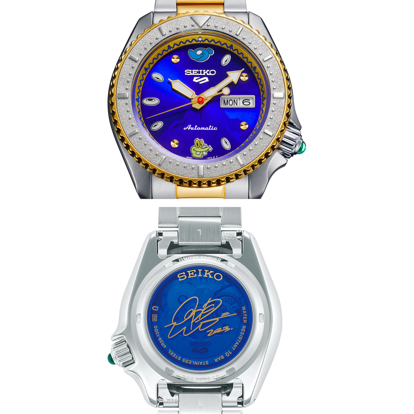 Seiko 5 SBSA212 Sports Blue Dial Coin Parking Delivery Limited