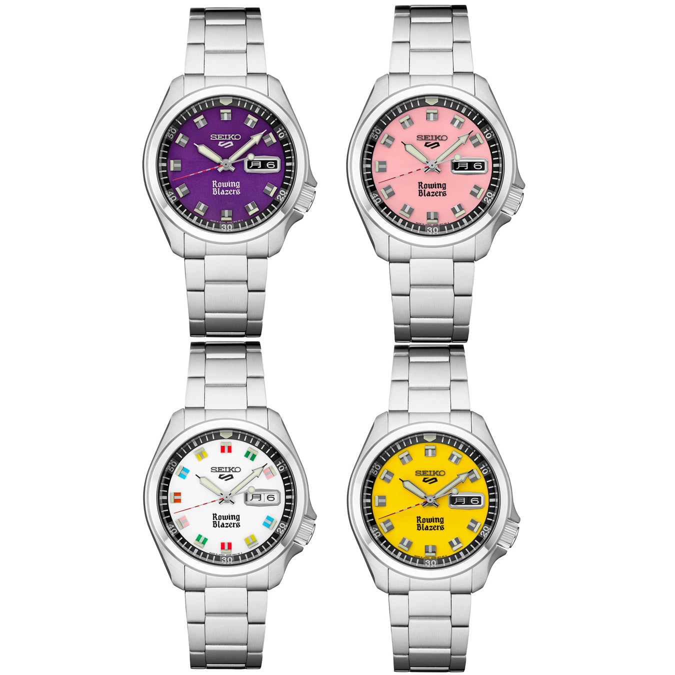 Seiko 5 Rowing Blazers Full Set (4 Piece Set)