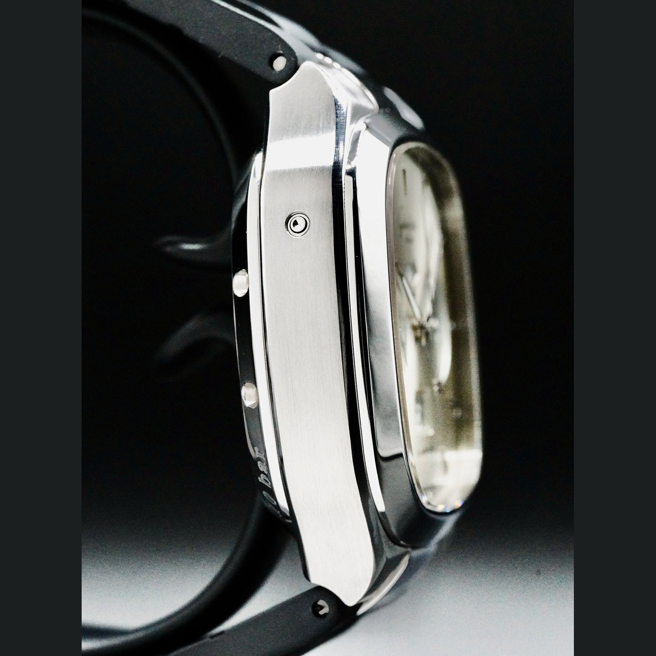 Glashütte Original 1-37-02-02-02-70 Seventies Chronograph Panorama Date Silver on Bracelet