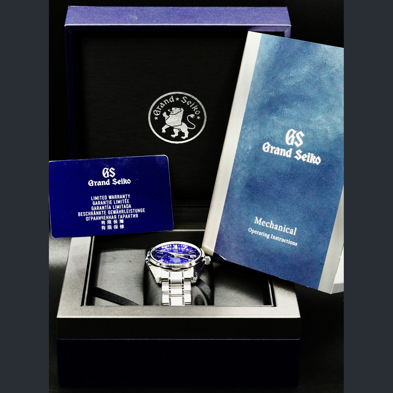 Grand Seiko SBGJ261 Hi Beat 36000 GMT Peacock