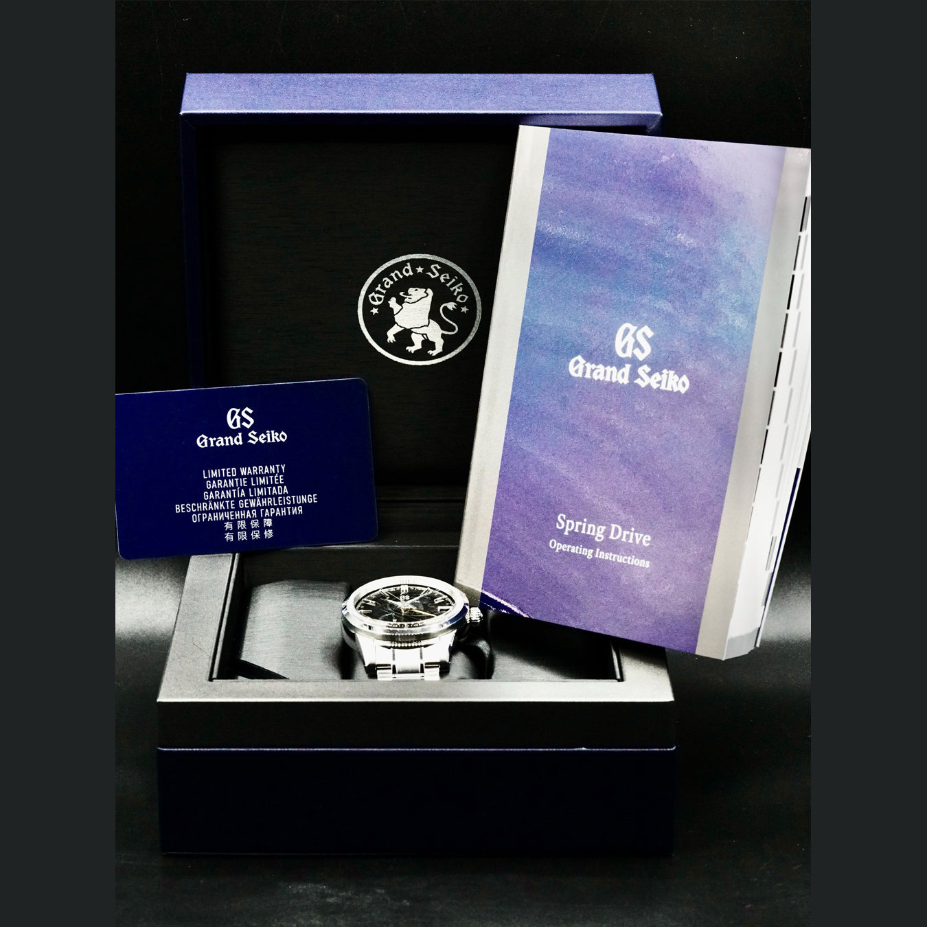 Grand Seiko SBGE271 Four Seasons Autumn Kanro Black