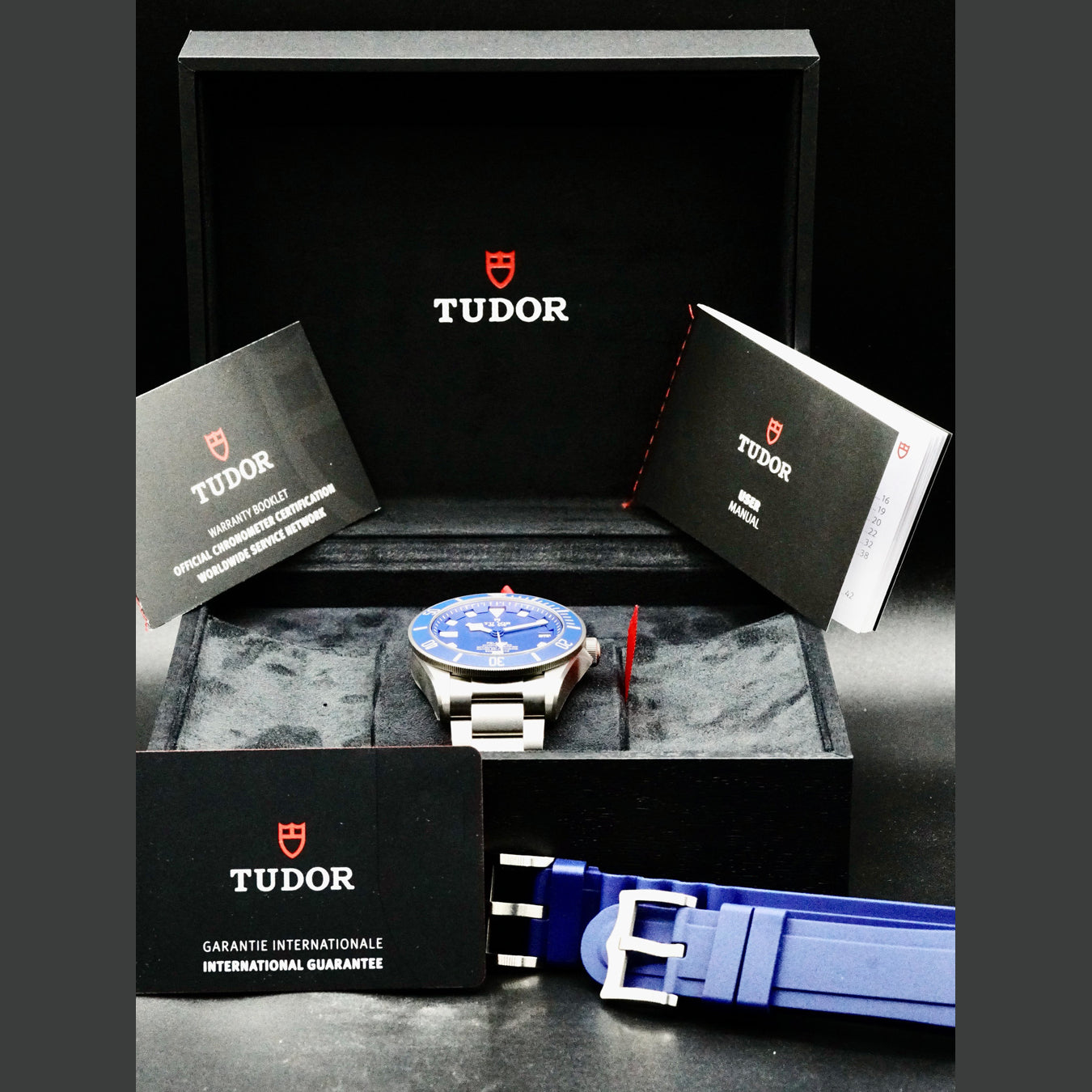 Tudor 25600TB Pelagos Blue Dial on Bracelet
