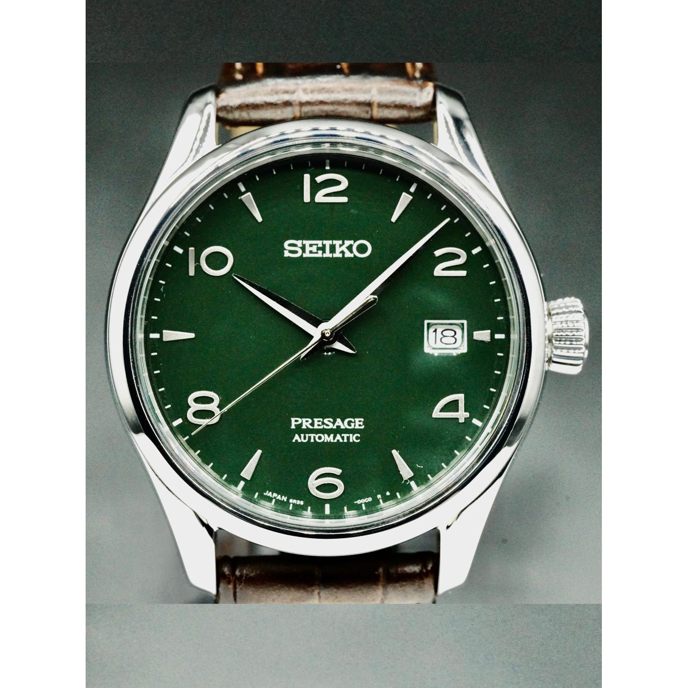 Seiko Presage SPB111 Green Enamel Dial Limited Edition