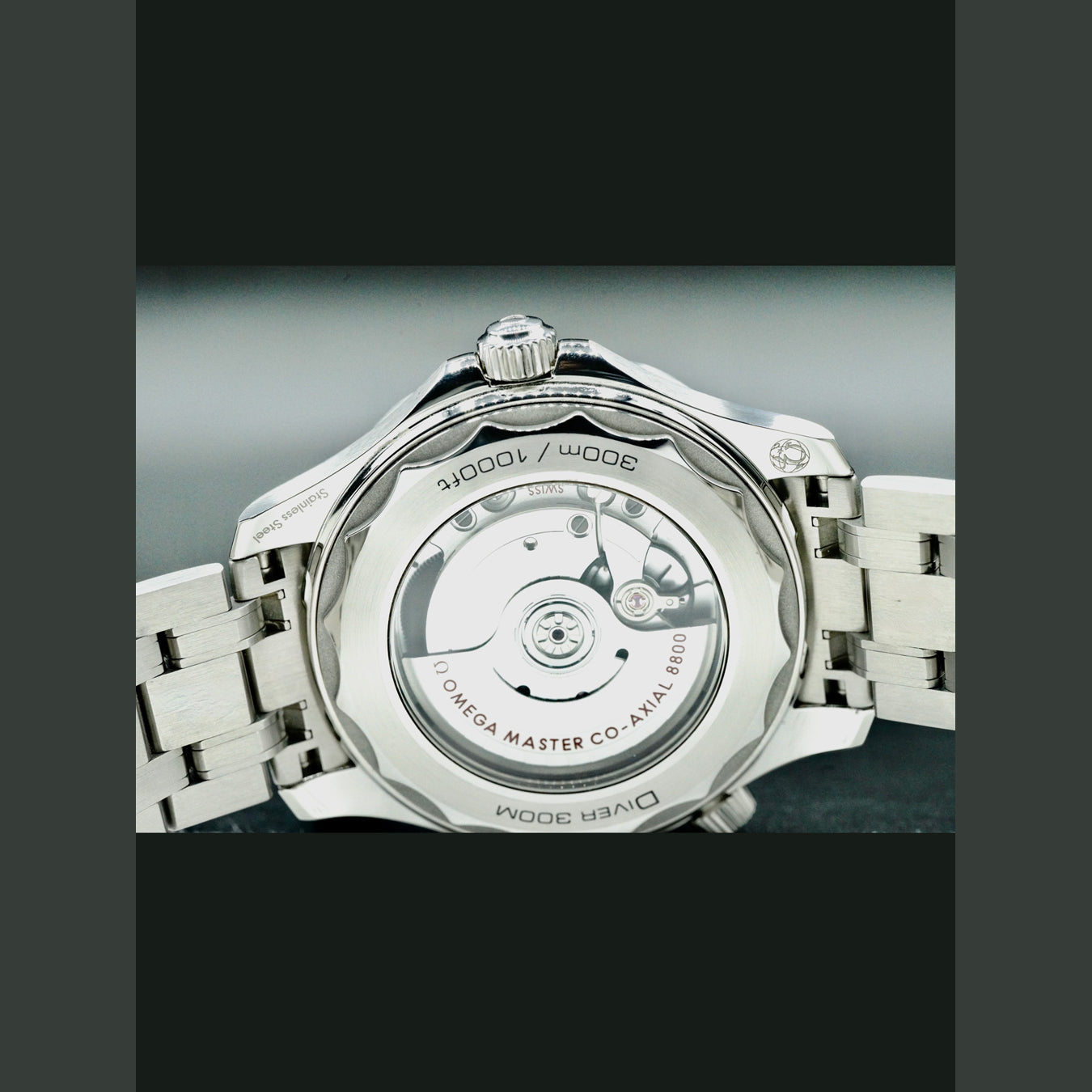 Omega 210.30.42.20.03.001 Seamaster Diver 300M Co-Axial Master Chronometer on Bracelet