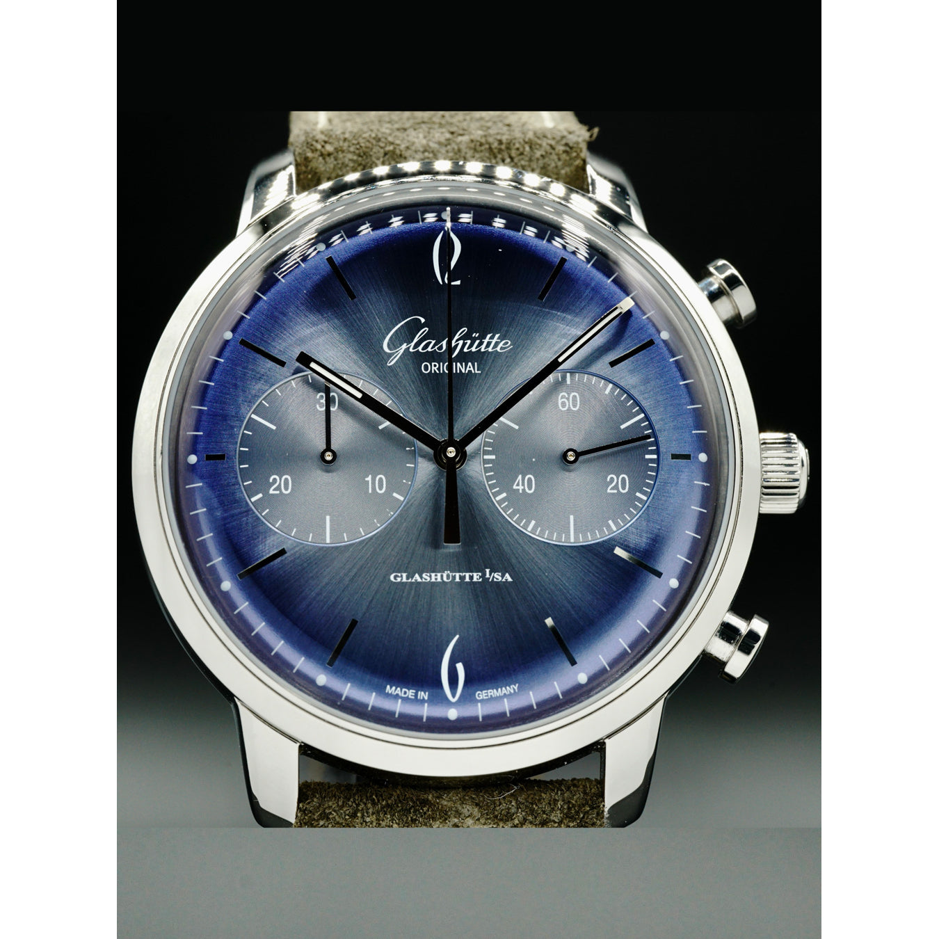 Glashütte Original Sixties Chronograph Glacier Blue 1-39-34-04-22-04