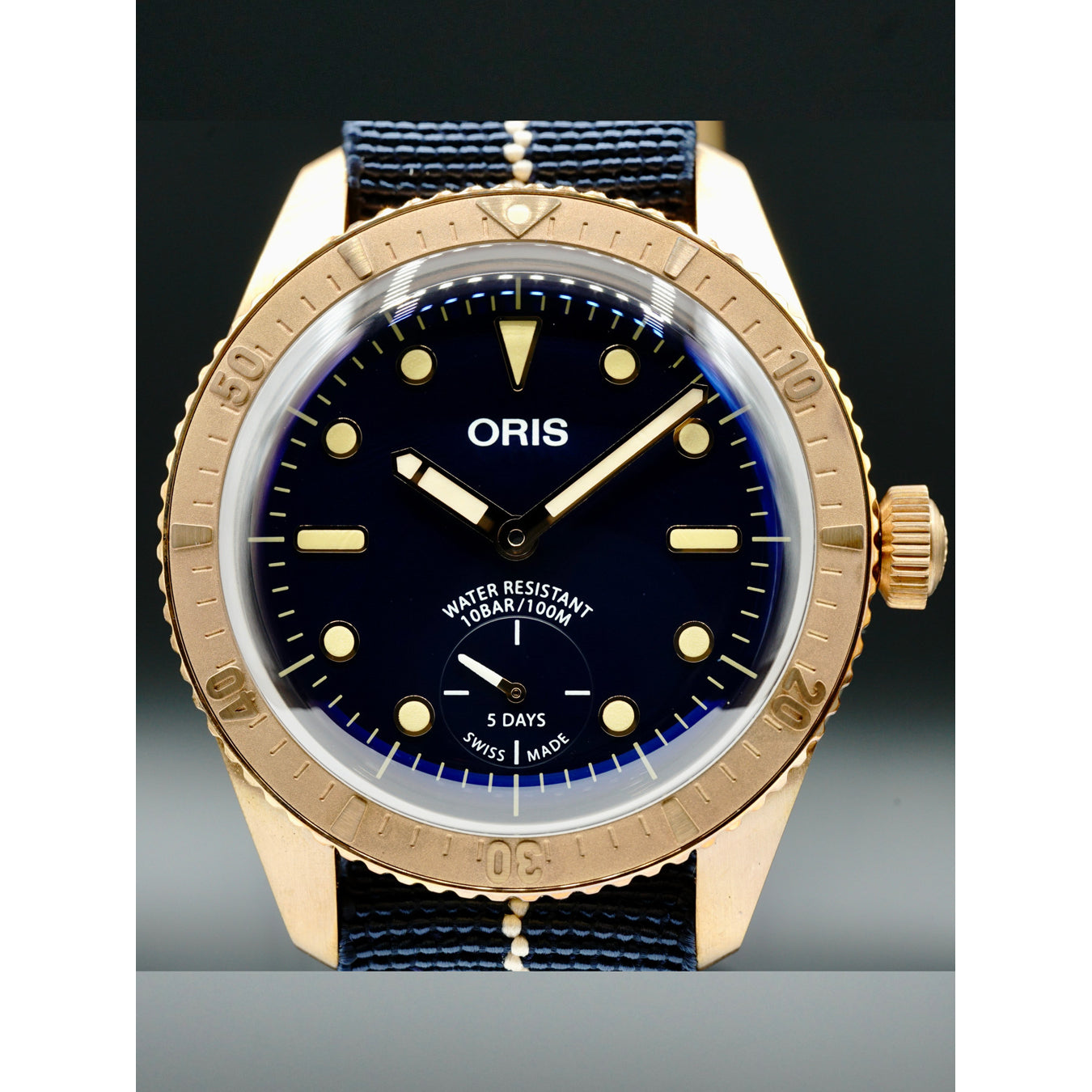 Oris Carl Brashear Calibre 401 Limited Edition 01 401 7764 3185-Set