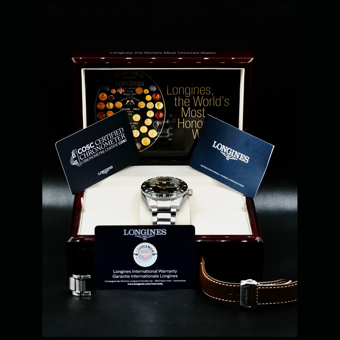 Longines L3.812.4.63.6 Spirit Zulu Time