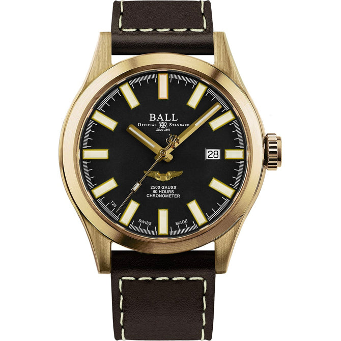 Ball ND2186C-L2CJ-BK Engineer M Star Magna Black Dial