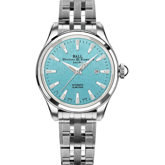 Ball NL2080D-S2J-IBE Trainmaster Eternity Ice Blue Dial